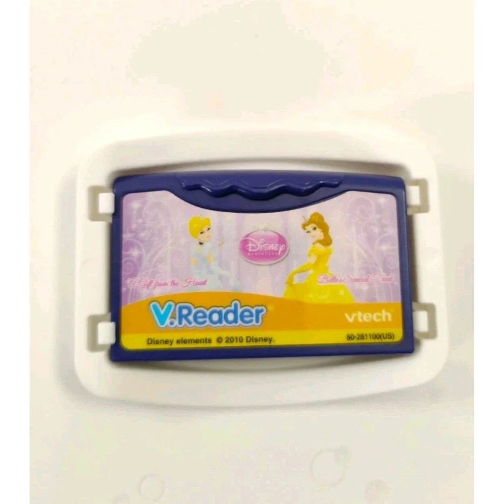 Vtech V.Reader Disney Princess A Gift from the Heart and Belle's Special Treat